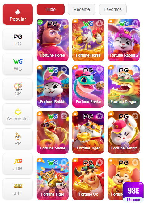 Experiência de Jogos 98e.com